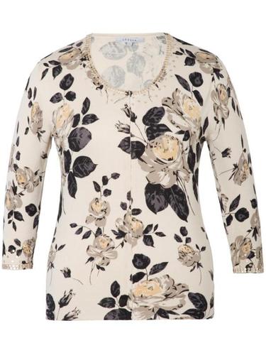Vanilla Rose Print Cardigan