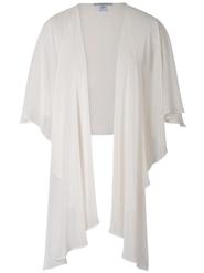 Ivory Chiffon Shawl