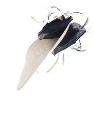 Vanilla/Navy Trim Hatinator