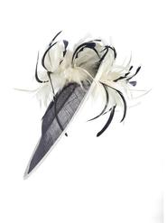 Navy/Ivory Feathers Mid Hatinator